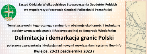 logo seminarium (fragment komunikatu z nazwą, miejscem i organizatorami )